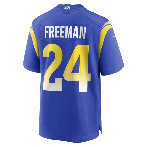 Men's Los Angeles Rams Royce Freeman Nike Royal  Game Jersey