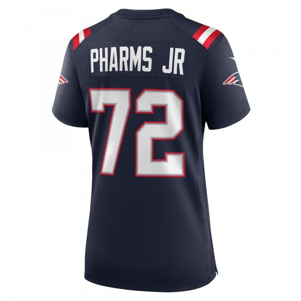 Women's New England Patriots Jeremiah Pharms Jr. Nike Navy Game Player Jersey