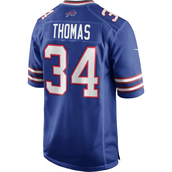 Men's Buffalo Bills Thurman Thomas Nike Royal Game Retired Player Jersey