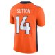 Men's Denver Broncos Courtland Sutton Nike Orange  Vapor Untouchable Limited Jersey