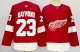 Men's #23 Lucas Raymond Detroit Red Wings Red City Edition Jersey