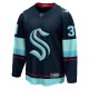 Men's Seattle Kraken Philipp Grubauer Fanatics Deep Sea Blue Home Premier Breakaway Player Jersey