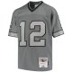 Youth Buffalo Bills Jim Kelly Mitchell & Ness Charcoal 1990 Retired Player Metal Replica Jersey