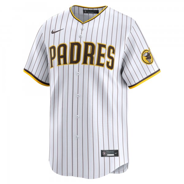 Men's San Diego Padres Brett Sullivan Nike White Home Limited Player Jersey