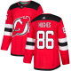 New Jersey Devils Jersey #86 Jack Hughes Red Home Stitched NHL Jersey