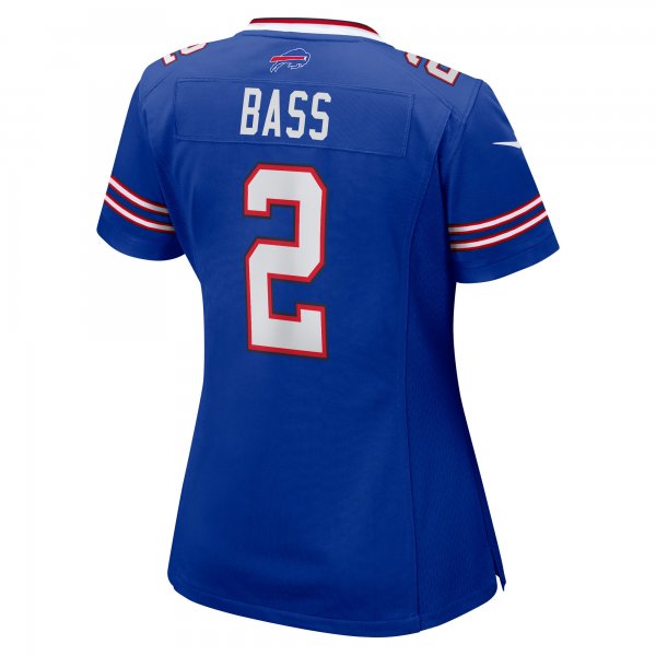 Women's Buffalo Bills Tyler Bass Nike Royal Game Jersey