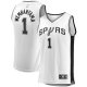 Youth San Antonio Spurs Victor Wembanyama Fanatics White Fast Break Player Jersey - Association Edition