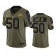 Kansas City Chiefs Willie Gay Jr. Olive 2021 Salute To Service Men's Limited NFL Jersey