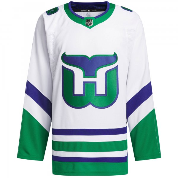 Men's Carolina Hurricanes adidas White Whalers Primegreen Jersey