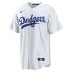 Men's Los Angeles Dodgers Mookie Betts Nike White Home Replica Player Name Jersey