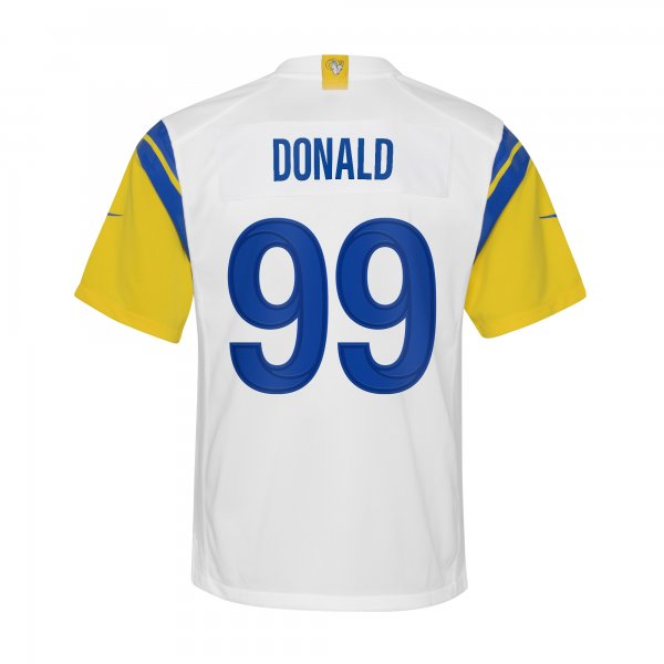 Youth Los Angeles Rams Aaron Donald Nike White Game Jersey