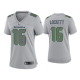 Women's Seattle Seahawks Tyler Lockett Gray Atmosphere Fashion Game Jersey