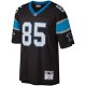 Men's Carolina Panthers Wesley Walls Mitchell & Ness Black Legacy Replica Jersey