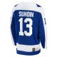 Men's Toronto Maple Leafs Mats Sundin Fanatics Blue Breakaway Retired Player Jersey