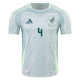 adidas Mens Mexico Edson Álvarez Away Jersey 24/25 (Linen Green)