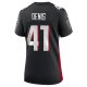 Women's Atlanta Falcons Lukas Denis Nike  Black  Game Jersey