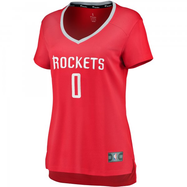 Women's Houston Rockets Russell Westbrook Fanatics Red Fast Break Replica Jersey - Icon Edition