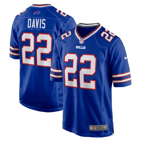 Men's Buffalo Bills Ray Davis Nike  Royal Game Jersey