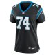 Women's Carolina Panthers David Sharpe Nike  Black Team Game Jersey