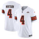 Men's Cleveland Browns #4 Deshaun Watson Nike White Alternate Vapor F.U.S.E. Limited Jersey