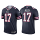 Men's Buffalo Bills #17 Josh Allen Navy 2021 Limited NFL Jersey