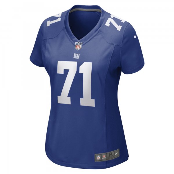 Women's New York Giants Justin Ellis Nike Royal Game Player Jersey