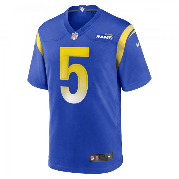 Men's Los Angeles Rams Jalen Ramsey Nike Royal Player Game Jersey