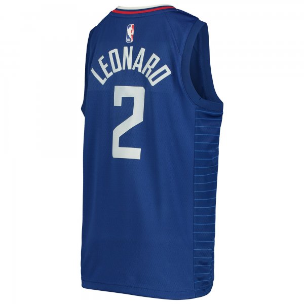 Youth LA Clippers Kawhi Leonard Nike Royal Swingman Jersey - Icon Edition