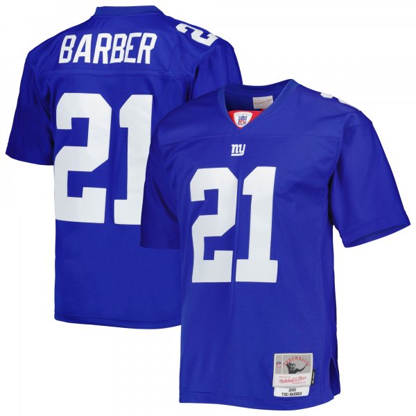 Men's New York Giants Tiki Barber Mitchell & Ness Royal Legacy Replica Jersey