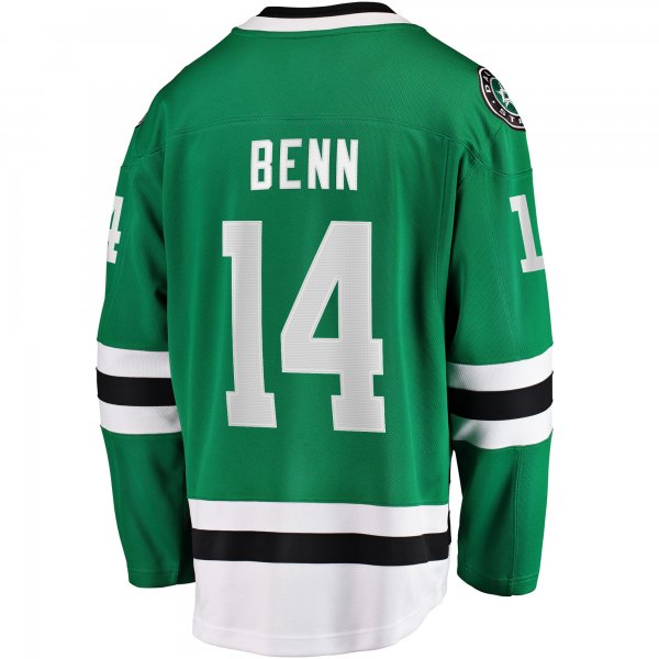 Men's Dallas Stars Jamie Benn Fanatics Kelly Green Captain Patch Home Breakaway Jersey