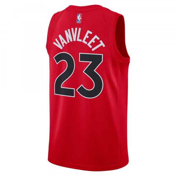 Unisex Toronto Raptors Fred VanVleet Nike Red Swingman Jersey - Icon Edition