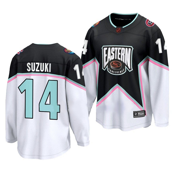 Men's NHL Vegas Golden Knights Nick Suzuki Eastern All Star #14 Jersey