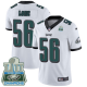 Nike Philadelphia Eagles #56 Chris Long White Super Bowl LII Champions Men's Stitched NFL Vapor Untouchable Limited Jersey