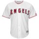 Men's Los Angeles Angels Zack Cozart Majestic White Home Cool Base Player Jersey