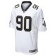 Men's New Orleans Saints Bryan Bresee Nike  White  Game Jersey