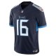 Men's Tennessee Titans Treylon Burks Nike Navy Vapor F.U.S.E. Limited Jersey