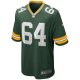 Men's Green Bay Packers Jerry Kramer Nike Green Game Retired Player Jersey