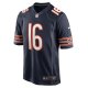 Men's Chicago Bears Trenton Gill Nike Navy Game Player Jersey