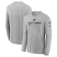 Men's Nike Gray Carolina Panthers 2024 Salute To Service Long Sleeve T-Shirt