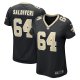 Women's New Orleans Saints Nick Saldiveri Nike  Black Team Game Jersey