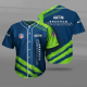 Seattle Seahawks NFL 3D Digital Printed Fashion Baseball Legend Jersey