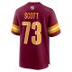 Men's Washington Commanders Trent Scott Nike Burgundy Game Jersey