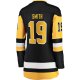 Women's Pittsburgh Penguins Reilly Smith Fanatics Black Home Breakaway Player Jersey