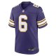 Men's Minnesota Vikings Lewis Cine Nike Purple Classic Player Game Jersey