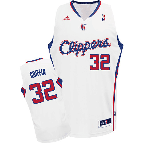 Men's Los Angeles Clippers #32 Blake Griffin Revolution 30 Swingman Home NBA Jersey