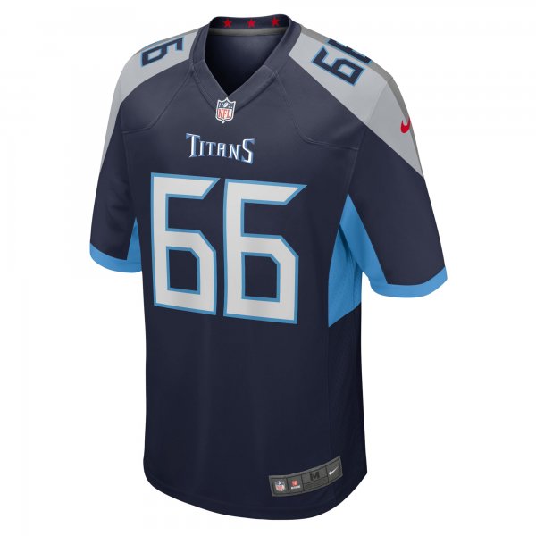 Men's Tennessee Titans Chris Hubbard Nike  Navy Team Game Jersey