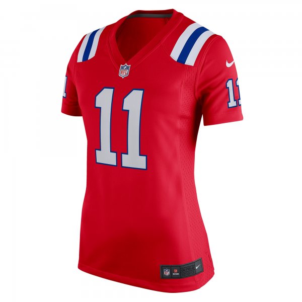 Women's New England Patriots Drew Bledsoe Nike Red Retired Game Jersey