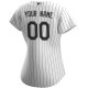 Women's Chicago White Sox Nike White Home Replica Custom Jersey