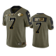 Kansas City Chiefs Harrison Butker Olive Gold 2021 Salute To Service Men's Limited NFL Jersey