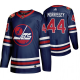 Men's Adidas Winnipeg Jets #44 Josh Morrissey 2019 Heritage Classic WHA Navy Jersey